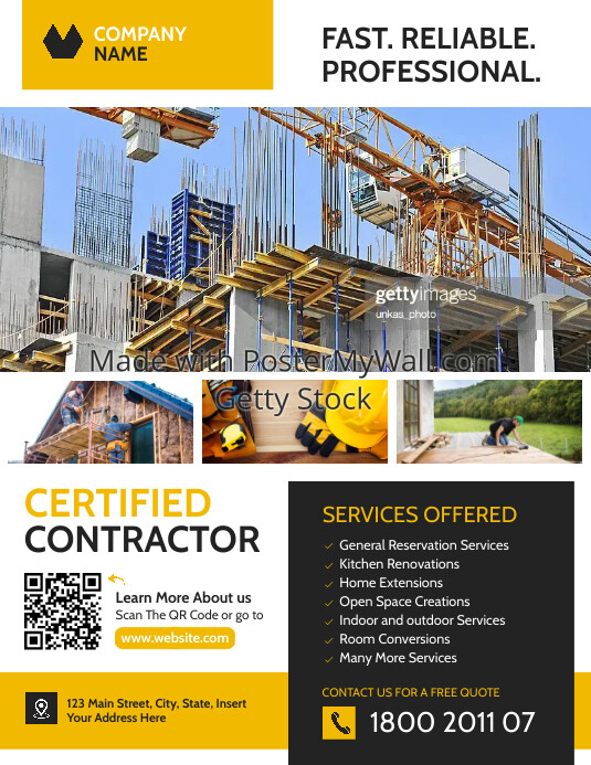 certified contractor fast reliable profession