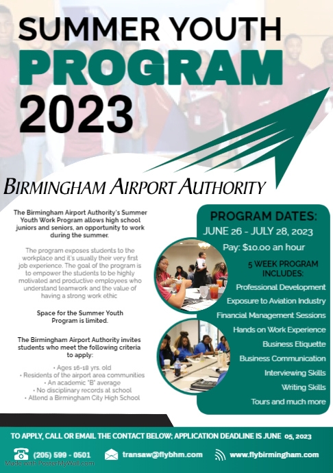 Copy of summer program | PosterMyWall