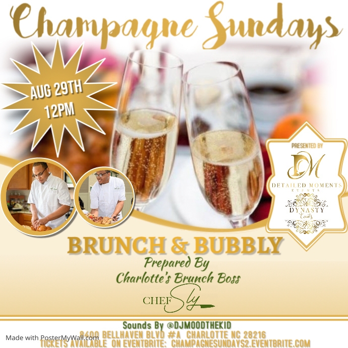 Copy of CHAMPAGNE SUNDAYS PosterMyWall