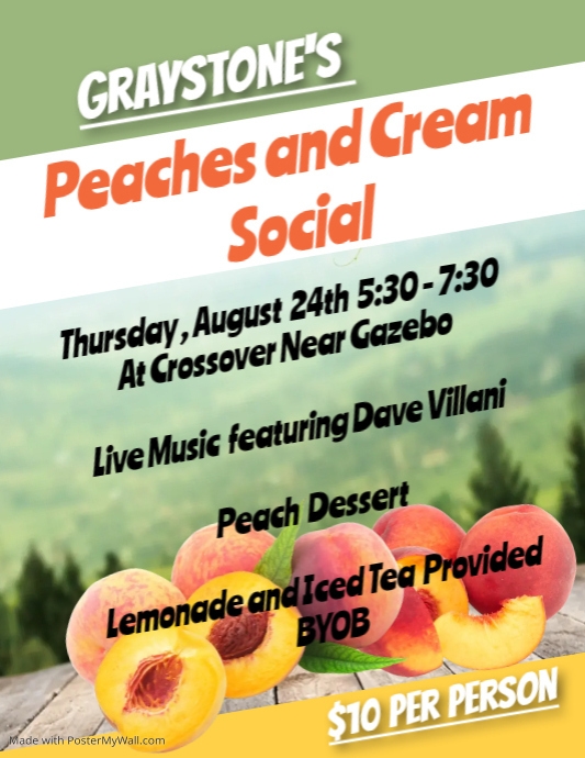 GROCERY STORE PEACHES SALE PosterMyWall