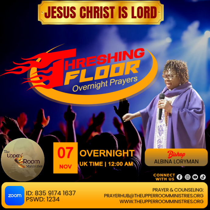Threshing FLOOR Overnight Prayers