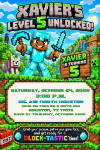 Xavier's 5th Birthday Party