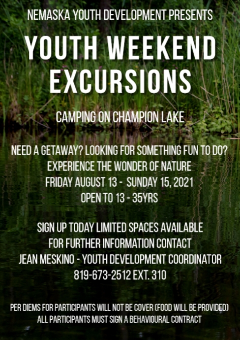 Copy Excursion Copy of weekend excursions 1 | PosterMyWall