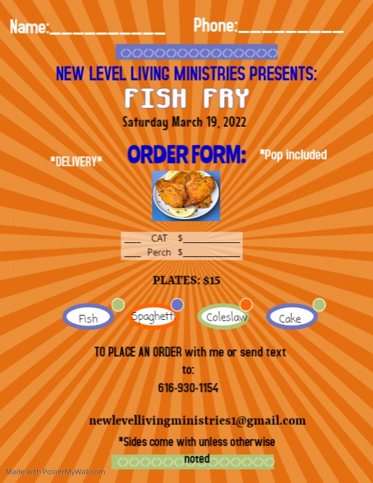 Copy of Copy of FISH FRY 2021 PosterMyWall