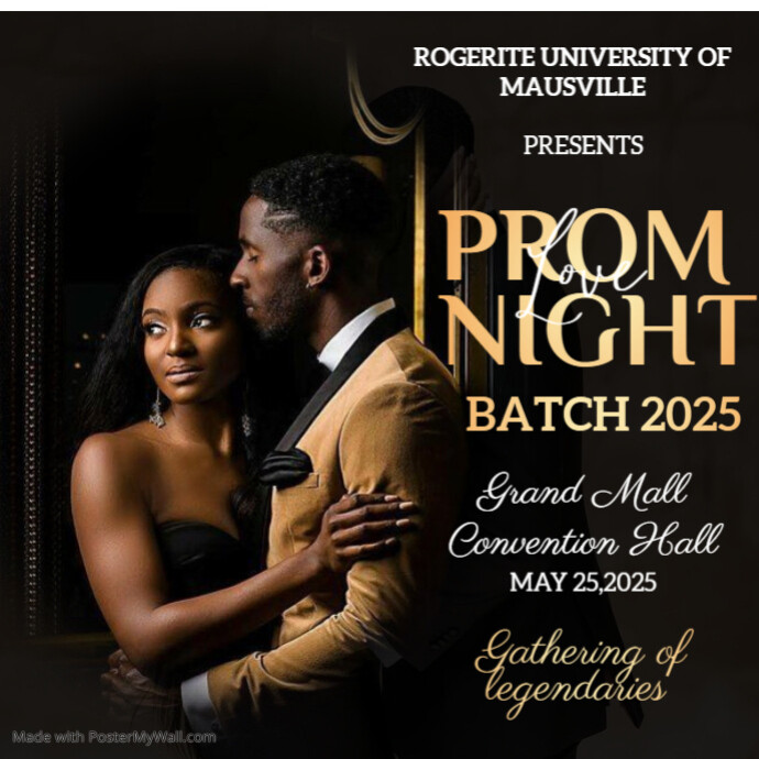 PROM NIGHT FLYER TEMPLATES