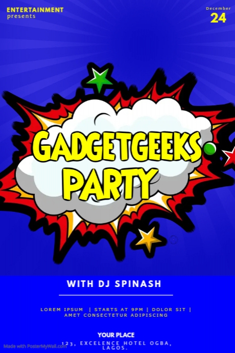 Image 11 for Superhero Flyer Template