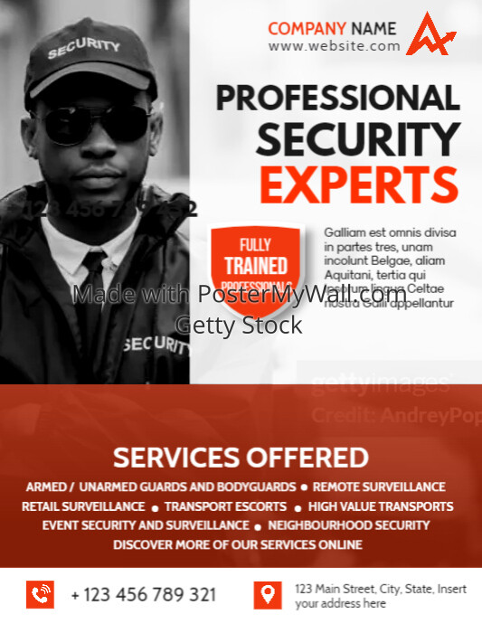 security services advertisementp