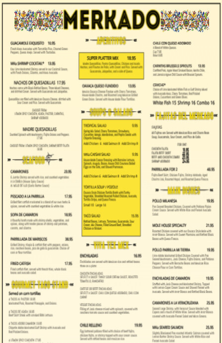 Copy of Frisco Dinner Merkado Menu (2) | PosterMyWall