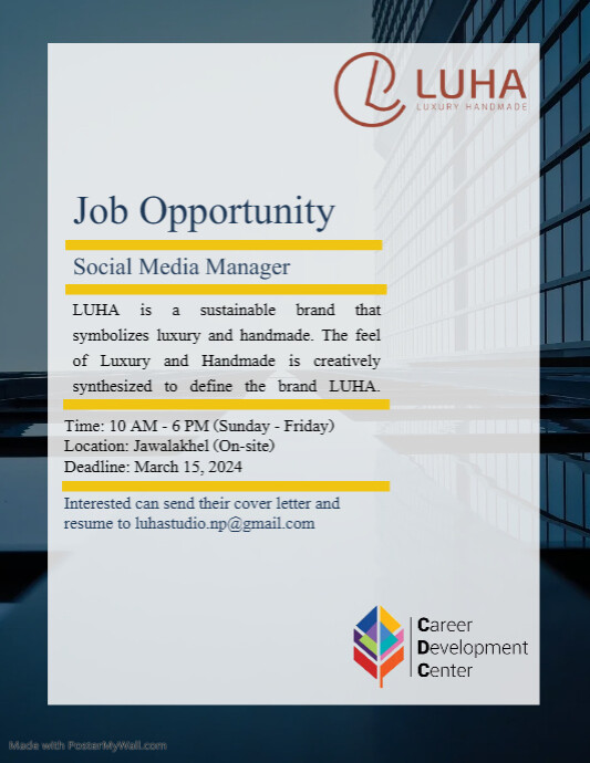 Copy of We are hiring jobs available flyer ad | PosterMyWall