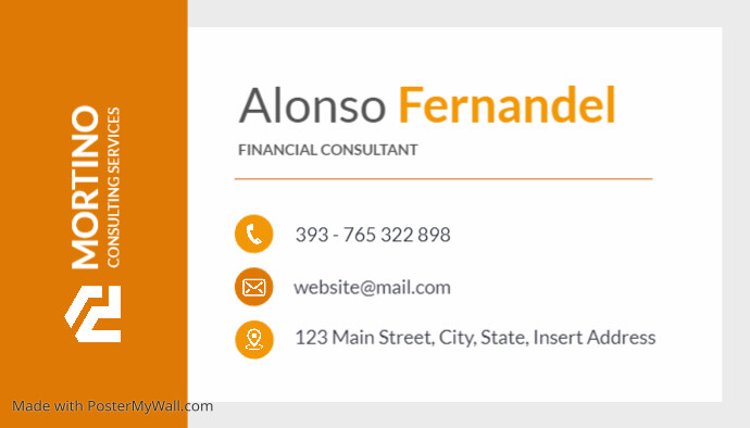 Professional Orange And Yellow And Grey And B