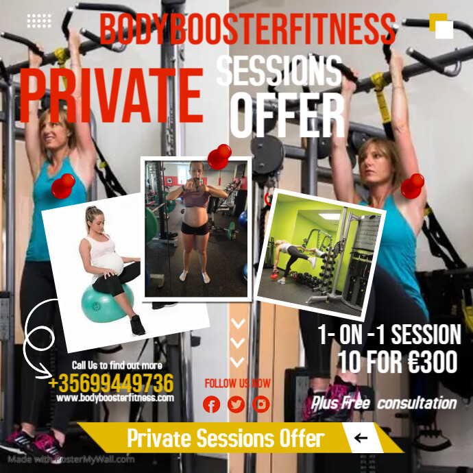 Fitness Training Ads | PosterMyWall
