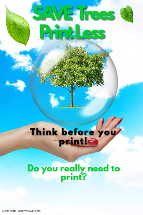 Environment Poster Template | PosterMyWall