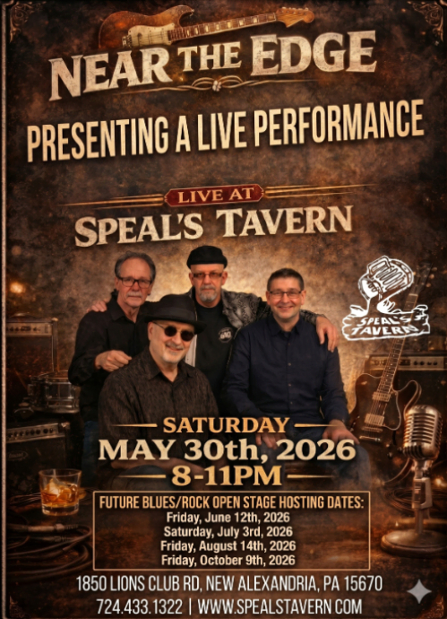 Near the Edge live at Speal's Tavern