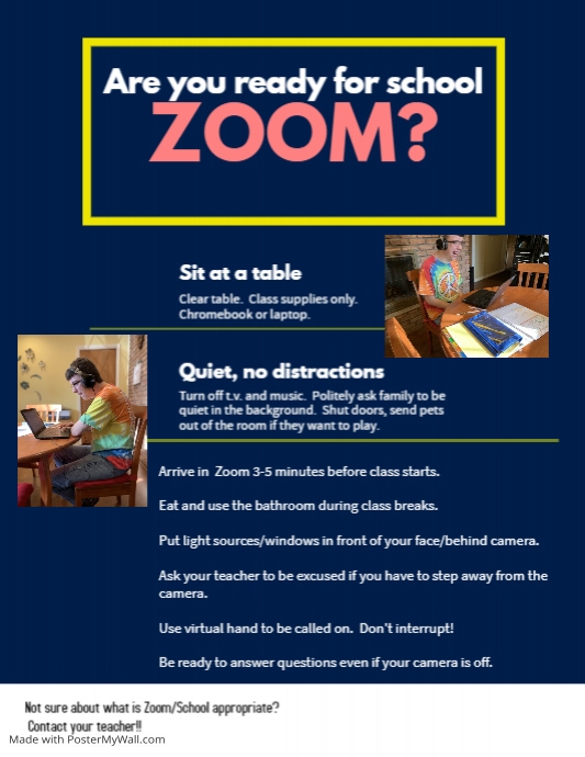 Zoom ready PosterMyWall