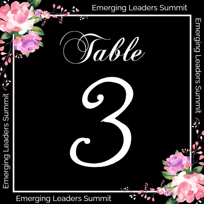Copy of ELS Table#3 | PosterMyWall