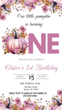 Claire Grissom’s 1st birthday 