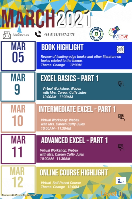 Copy of Calendar | PosterMyWall