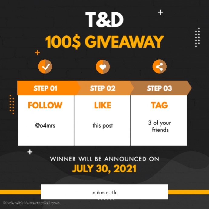 Copy of Copy of Modern Rustic Social Media Giveaway Contest I ...