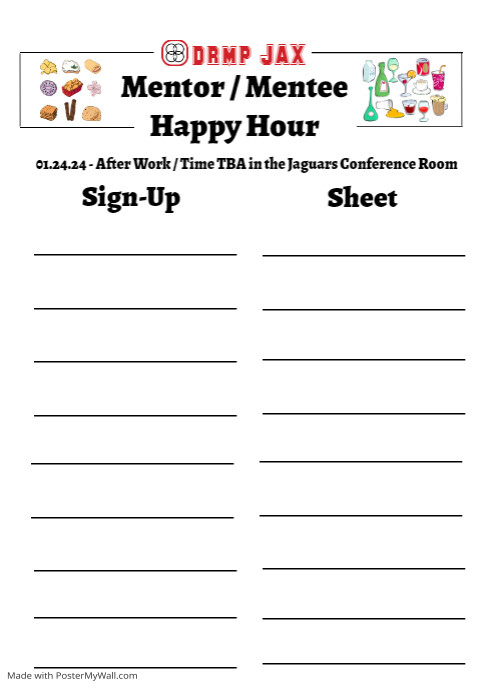 mentor sign up | PosterMyWall