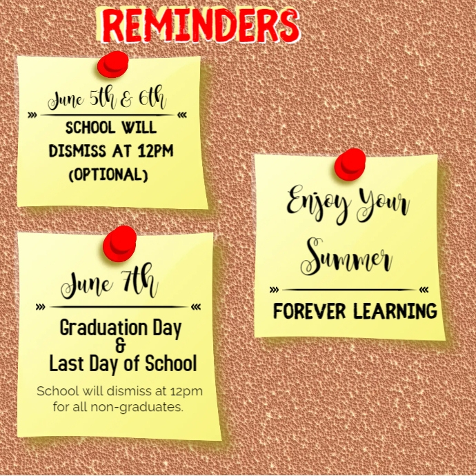 Upcoming Events (1) Instagram Post template