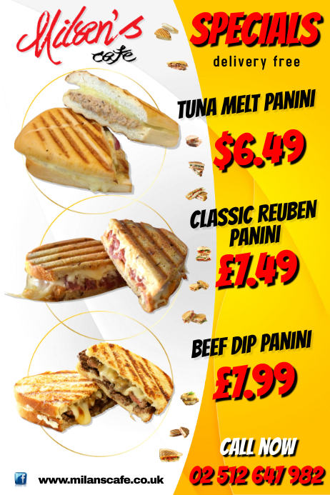 panini special poster template
