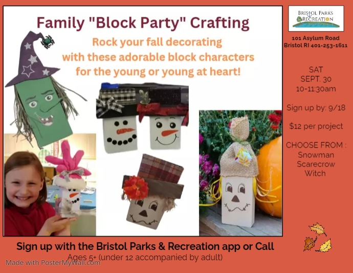 Family Block Party Crafts PosterMyWall