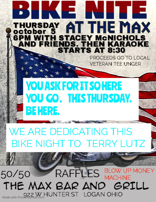 motorcycle run rally flyer template | PosterMyWall