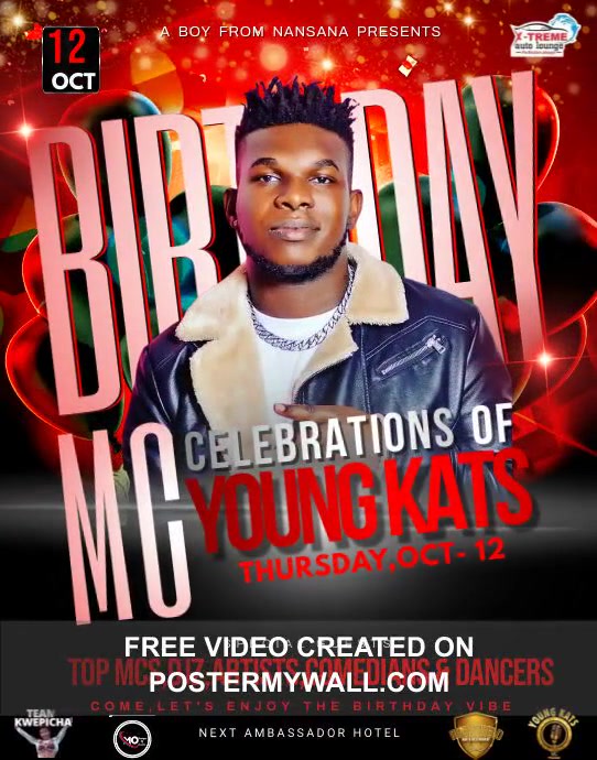 BIRTHDAY BASH (3) | PosterMyWall