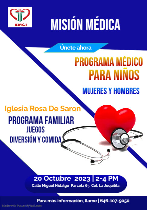 HEALTH TALK FLYER A5 template