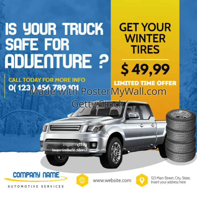 tires services advertisement instagram post b