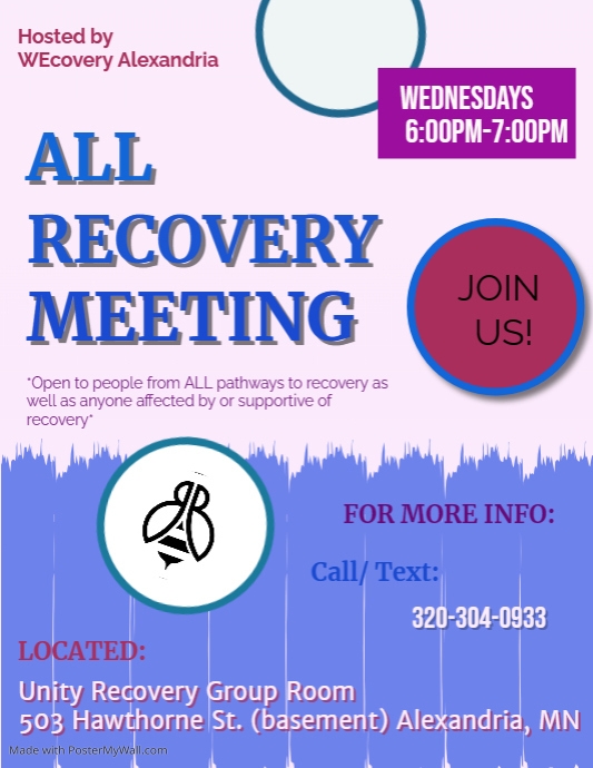 All Recovery flyer | PosterMyWall