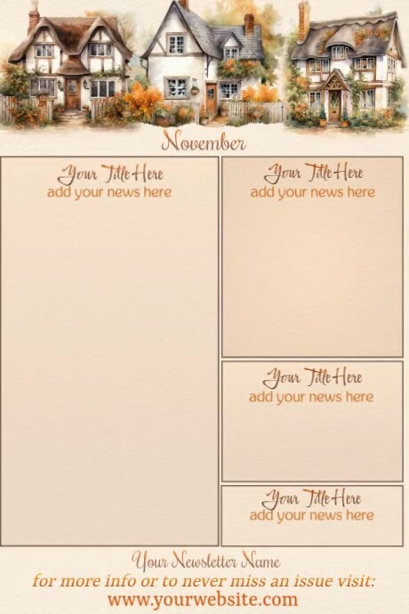 Newsletter by Paula Template | PosterMyWall