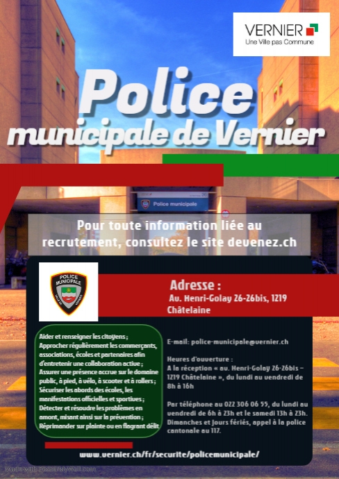 Copy of Copy of Police Recruitment Flyer Template | PosterMyWall