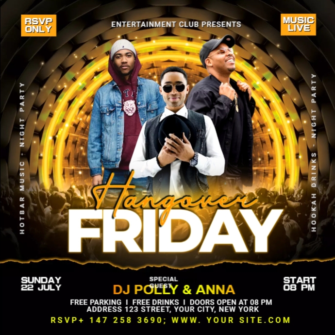 FRIDAY NIGHT PARTY PosterMyWall