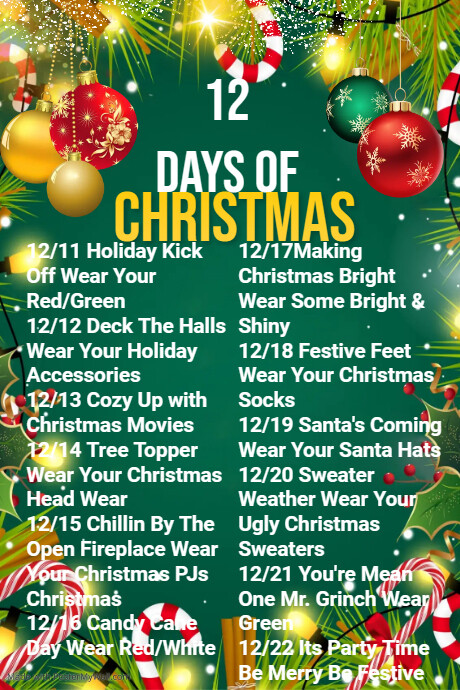 Christmas Party Pinterest Graphic | PosterMyWall