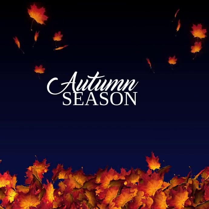 Aug Fall Posts 79 Autumn and Fall Template | PosterMyWall