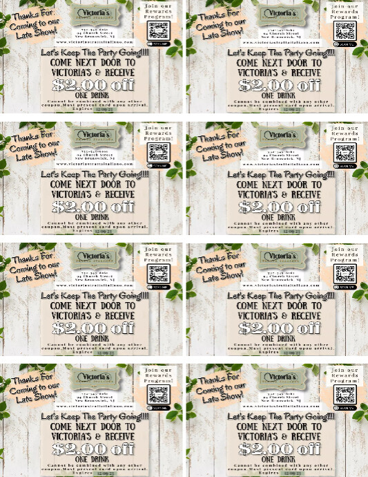 $2 Late (8) | PosterMyWall