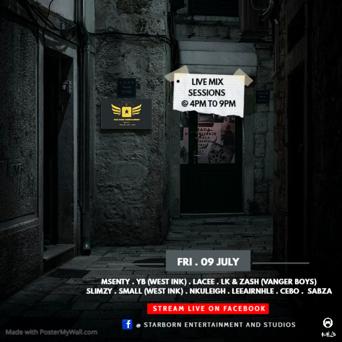 Copy of Gentlemen&rsquo;s Club Poster | PosterMyWall