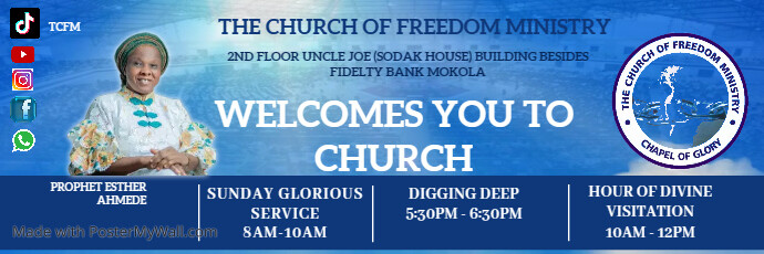 CHURCH CAR BUMPER STICKER DESIGN TEMPLATE | PosterMyWall