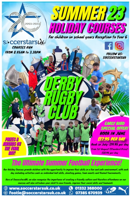Copy of SUMMER RUGBY | PosterMyWall