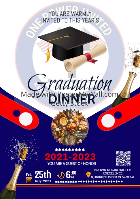Graduation Party Template A5