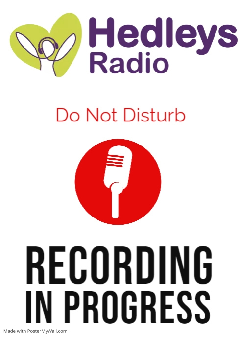 Do Not Disturb, Recording In Progress Sign A4 template