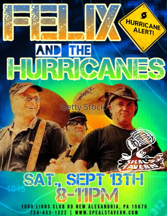 Felix & The Hurricanes Live