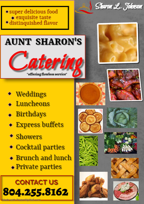 CATERING | PosterMyWall