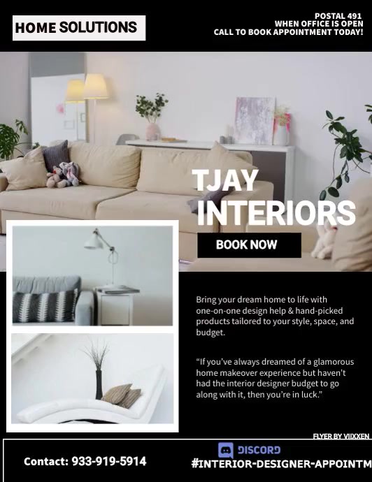 Furniture sale video advert PosterMyWall