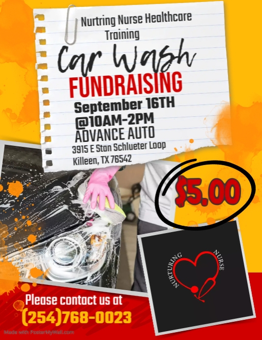 Serene Car Wash Fundraiser Poster Ideas Design Concept Serene Car Wash Fundraiser Poster Ideas Design Concept