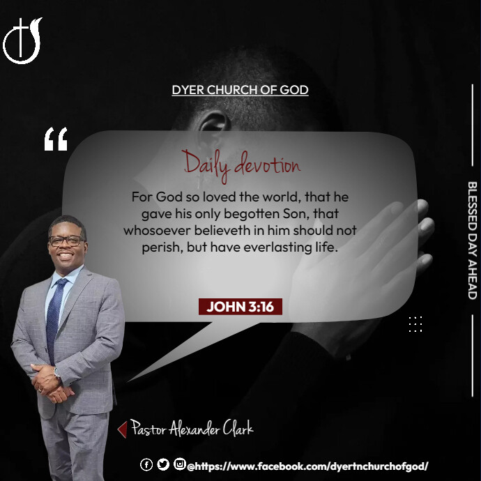 Copy of Daily devotions | PosterMyWall
