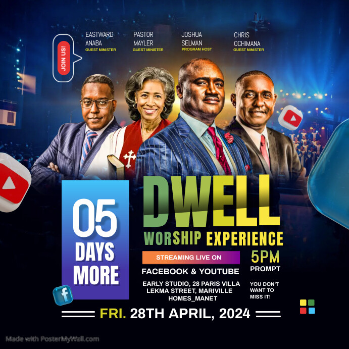 Church flyer template