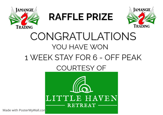 Raffle Prize Template | PosterMyWall