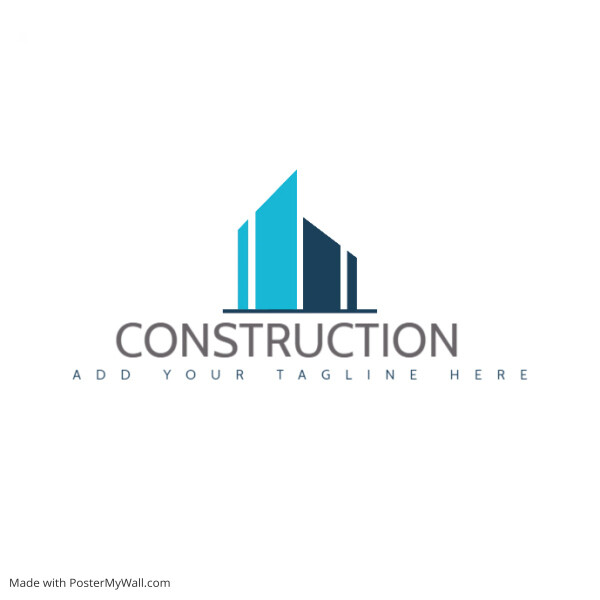 real estate or construction services logo tem